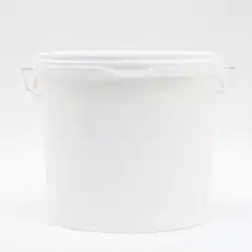 Pot / emmer 5500 ml wit +deksel