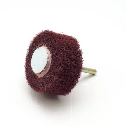 Satineerrol metaal Ø 6 mm as, K180 60x30 mm