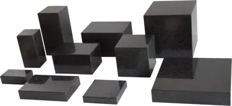 Sokkel graniet gepolijst zwart 30x30x3cm