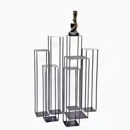 Sokkel metaal open onbehandeld 40 x 40 x 90 cm