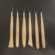 Spatel/bandmirette 15 cm set 6-delig