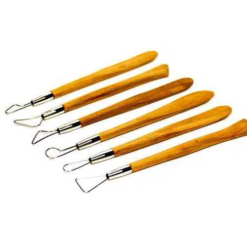 Spatel/draadmirettes 20 cm set 6-delig