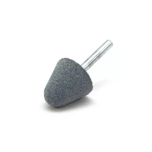 Stiftsteen Ø 6 mm as, groen, K60 rond 30x30 mm