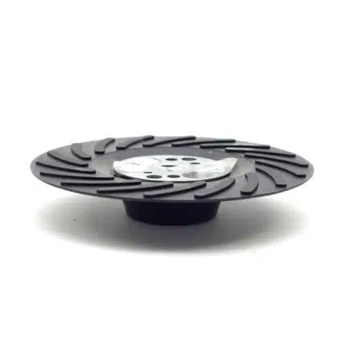 Teflon steunschijf Ø 115 mm t.b.v M14 licht flexibel zwart 1