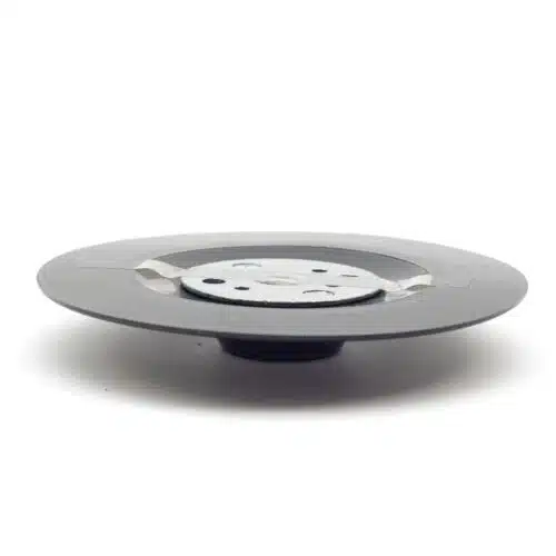 Teflon steunschijf Ø 125 mm t.b.v M14 stijf zwart 13000 tpm