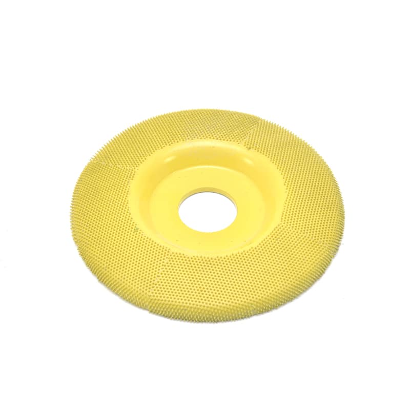 Tungstencarbide schijf 22.2 mm vlak, fijn geel