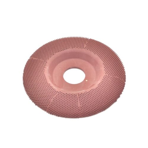 Tungstencarbide schijf 22.2 mm vlak, medium bruin