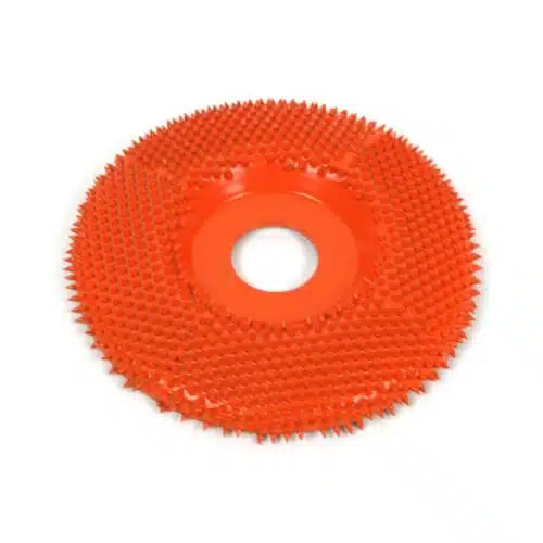 Tungstencarbide schijf 22.2 mm vlak, zeer grof oranje