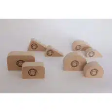 Vormen voor handvaten/oren, 4 modellen elk in 2 maten SB001