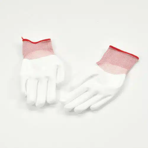 Werkhandschoenen wit S/7 PU-flex