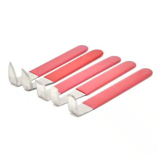 Afdraaischraper haaks model set 5-delig