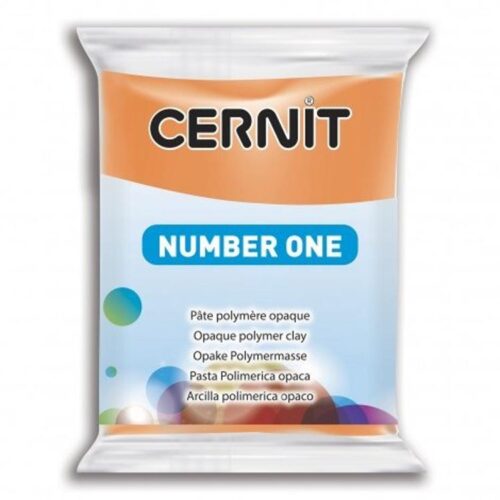 Cernit nr.1 oranje 250 gram