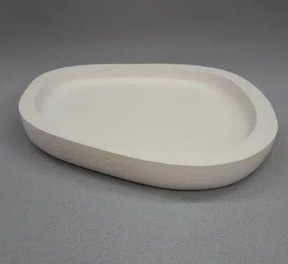 Gips giet-/drukmal UM093 bord 25 x 19 cm, h 2 cm