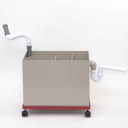 Kleislib separatiecontainer (zonder deksel)