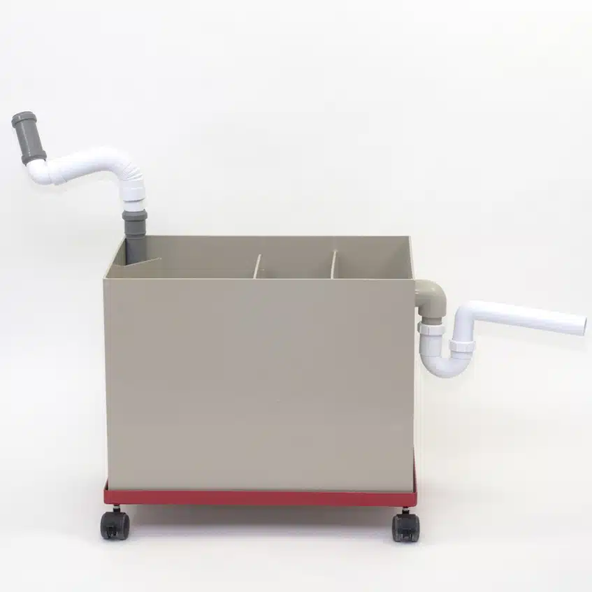 Kleislib separatiecontainer (zonder deksel)