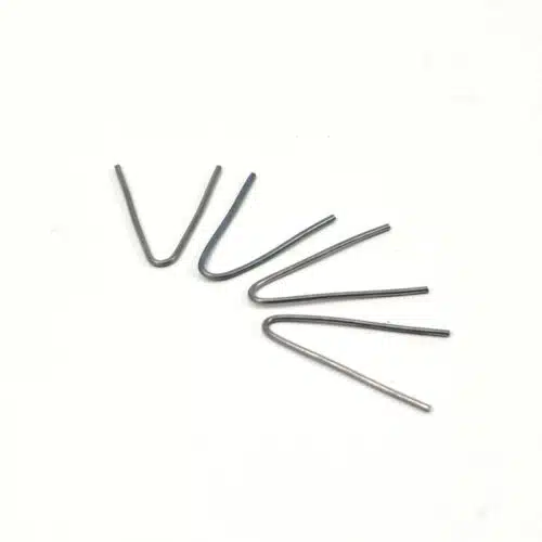 Krammetje t.b.v. verwarmingselement/spiraal