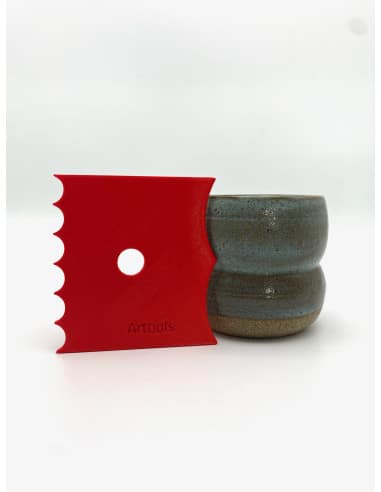 Lomer kunststof met 2 ribbels