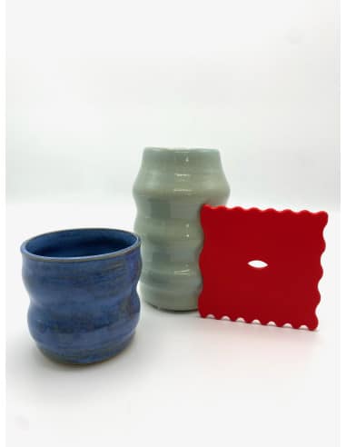 Lomer kunststof met 4 ribbels