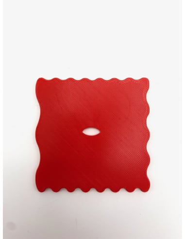 Lomer kunststof met 4 ribbels