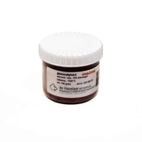 Magma glazuurpigment wijnrood