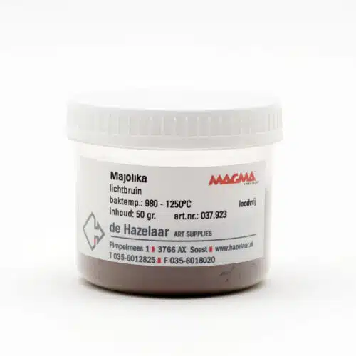 Magma majolika lichtbruin