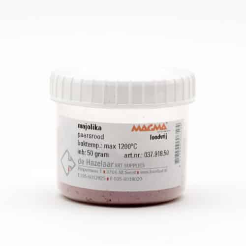 Magma majolika paarsrood