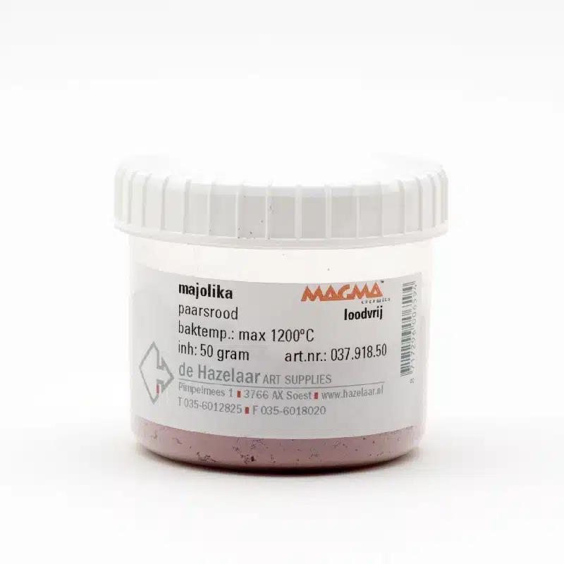 Magma majolika paarsrood