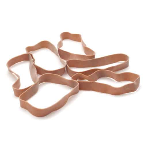 Mallenelastiek 22,5 cm, 10 stuks