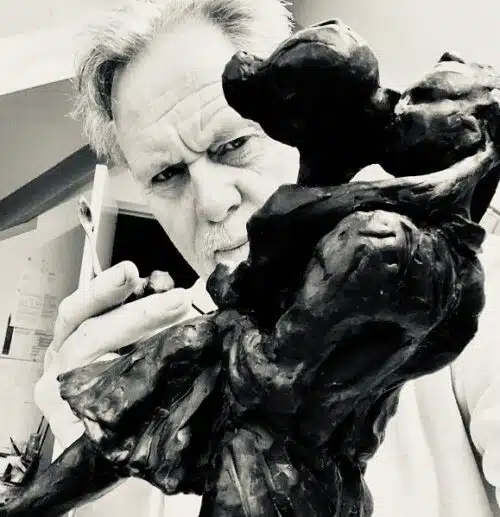 Mensfiguur boetseren in was - Ton van der Linden - ZA 07-03-2026