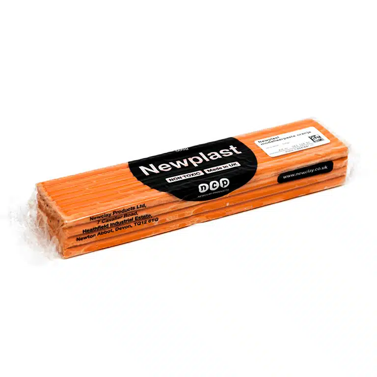 Newplast modelleerpasta oranje