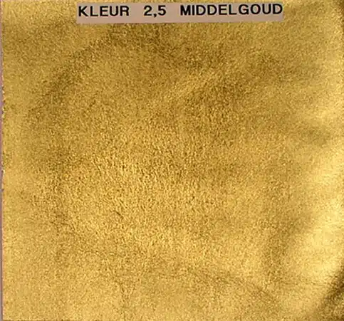 Noris bladmetaal middelgoud