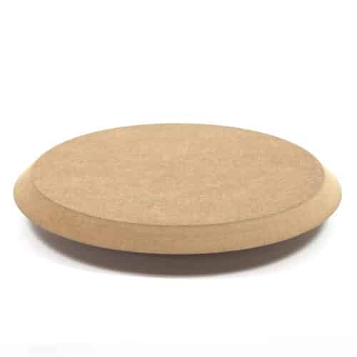 Ovale drapeermal MDF - 11 x 13 inch (27,9 x 33 cm)