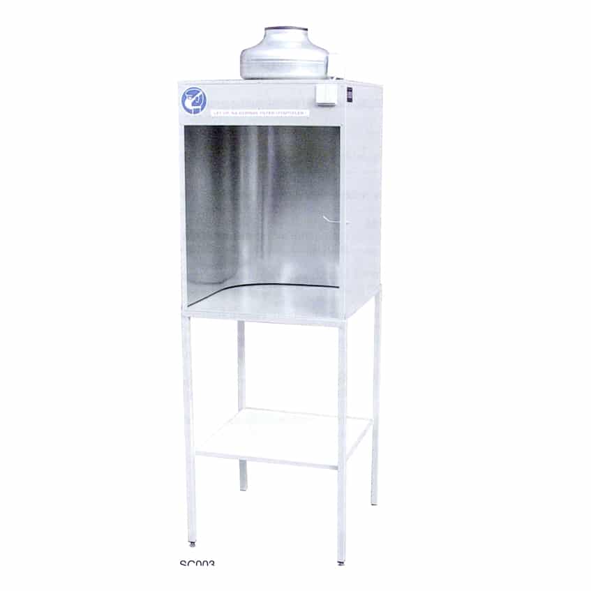Spuitcabine 234 ST met electr. afzuiging