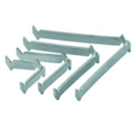 Triangel, metaal, V-vorm