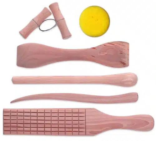 Boetseergereedschap set 6-delig