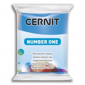 Cernit nr.1 blauw 250 gram