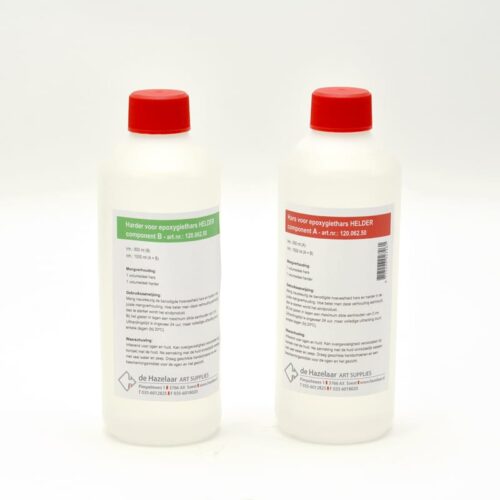 Epoxy giethars glashelder A+B