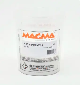 Fritte bariumzink