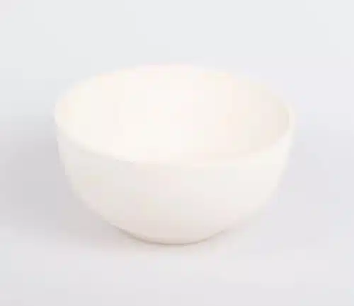 Gips giet-/drukmal DM122 kommetje Ø 12,6 cm, h 6,4 cm