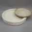 Gips giet-/drukmal UM071 bord Ø 24 cm, h 2,5 cm