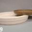 Gips giet-/drukmal UM109 bord Ø 27,5 cm, h 2,5 cm