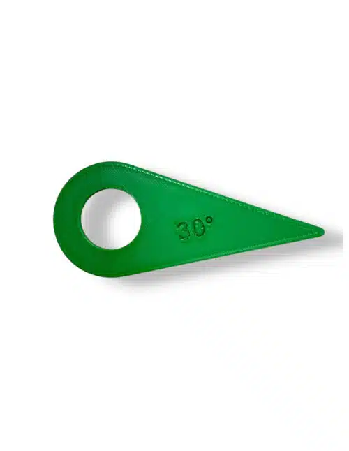 Kunststof lomer voor borden 30°