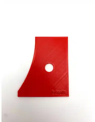 Lomer kunststof bolvorm met voetje