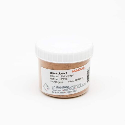Magma glazuurpigment oker