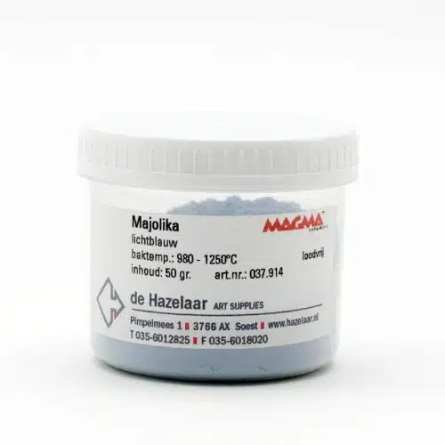 Magma majolika lichtblauw