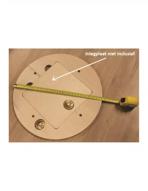 Moederbord Ø 35 cm (zonder inlegbat 20x20 cm)