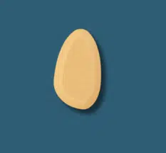 Pebble RCT Soft Edge MDF - 5 x 8,5 inch (12,7 x 21,6 inch) 015-01