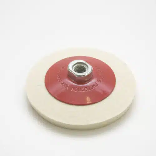 Polijstschijf vilt komvorm