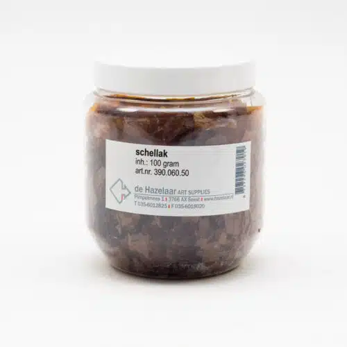 Schellak schilfers, lichtbruin