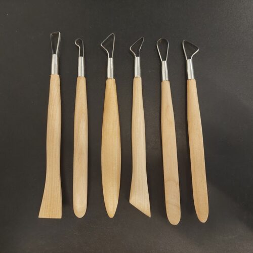 Spatel/bandmirette 15 cm set 6-delig
